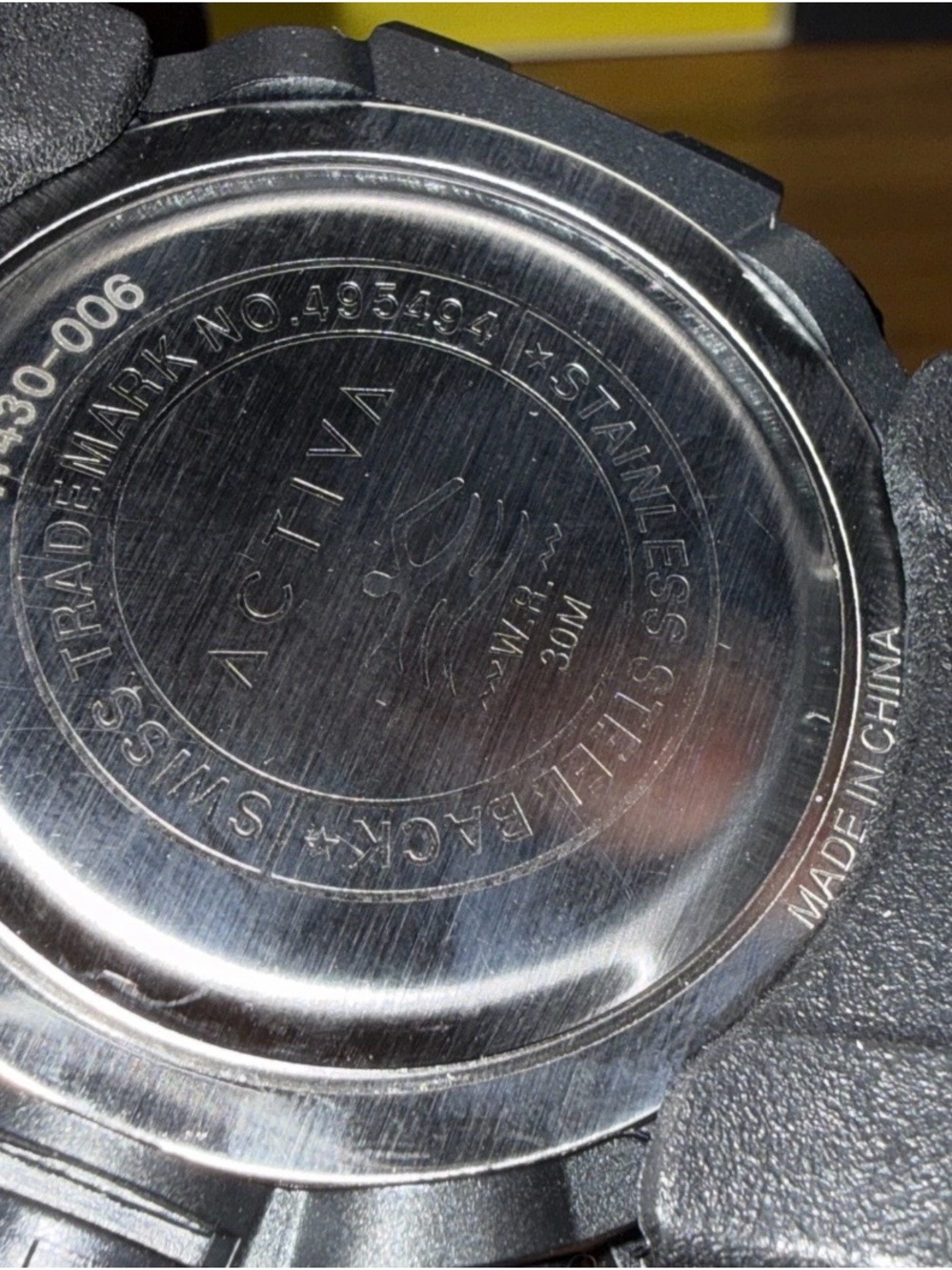 ACTIVA X Invicta Men’s Digital Tactical Sport Watch - 52mm Black/Gold. - Picture 6 of 7